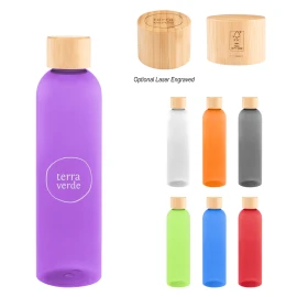 Product: 32 Oz. Jordan rPET Bottle With Bamboo Lid