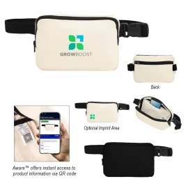 Product: Aware™ Recycled Cotton Canvas Anywhere Belt Bag