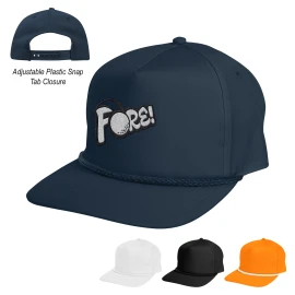 Product: Stroke Play Solid Rope Cap
