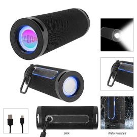 Product: Wireless Barrel Speaker Flashlight