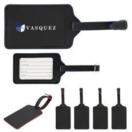 Product: Recycled Leatherette Luggage Tag
