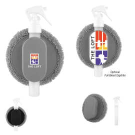 Product: All-In-One Refillable Spray Bottle & Cleaning Cloth