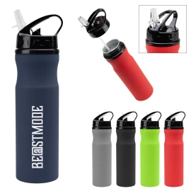 Product: 24 Oz. Memphis Recycled Aluminum Bike Bottle