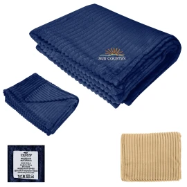 Product: Raleigh Recycled Ribbed Flannel Blanket