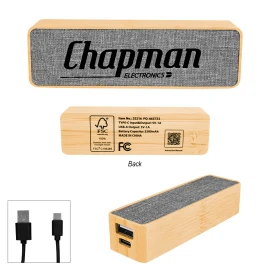 Product: Bamboo & rPET 200 mAh Power Bank