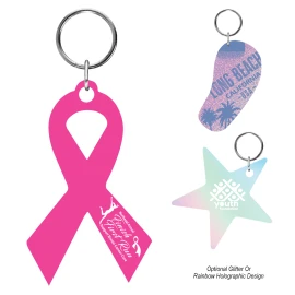 Product: Acrylic Key Tag - Custom Shape 5"