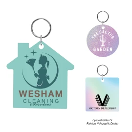 Product: Acrylic Key Tag - Custom Shape 2"