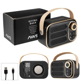 Product: AWS Retro Boom FM Radio & Wireless Speaker