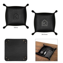 Product: Leatherette Catchall Tray