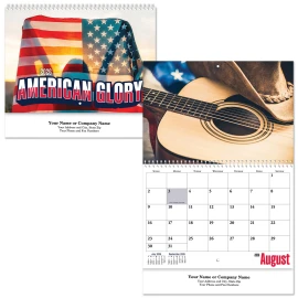 Product: American Glory Spiral Wall Calendar
