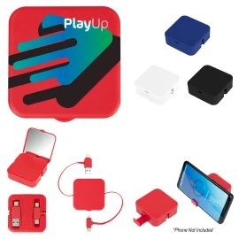 Product: 4-In-1 Charging Cable With Mirror & Phone Stand