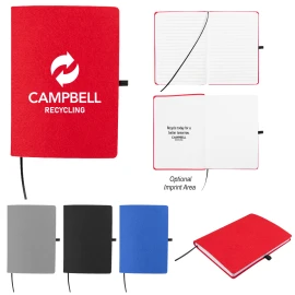 Product: Book Club rPET Felt Notebook