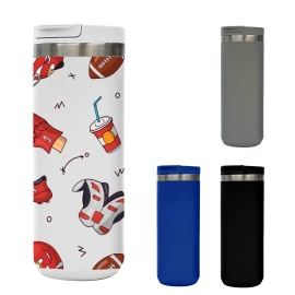 Product: 18 Oz. Full Color Sienna Stainless Steel Bottle
