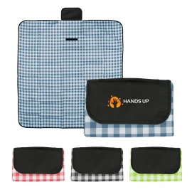 Product: Gingham Roll-Up Picnic Blanket