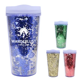 Product: 17 Oz. Glamour Glitter Tumbler
