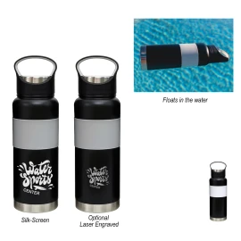 Product: 24 Oz. Floating Stainless Steel Bottle