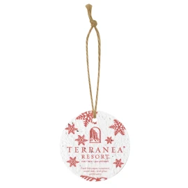 Product: Bloomin® Circle Shaped Plantable Holiday Ornament