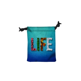 Product: 5" x 6" Polyester Drawstring Bag
