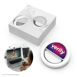 Product: Aura Clip-On Ring Light & Camera Cover