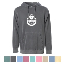 Product: Independent Trading Company Unisex Midweight Pigment Dyed Hooded Sweatshirt