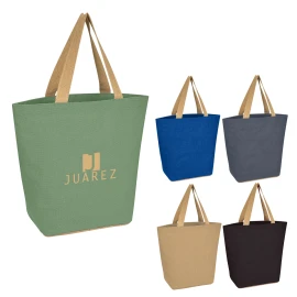 Product: Marketplace Jute Tote Bag