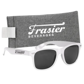 Product: Malibu Sunglasses with Heathered Pouch