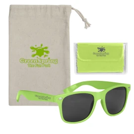 Product: Malibu Sunglasses With Microfiber Cloth and Pouch