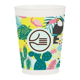 Product: 16 Oz. Full Color Frost Flex Stadium Cup