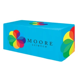 Product: Fitted All Over Dye Sub Table Cover - 3-sided, fits 6' table