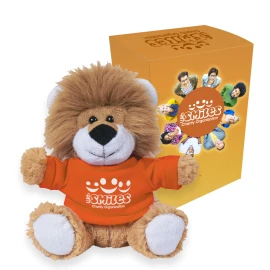 Product: 6" Lovable Lion With Custom Box