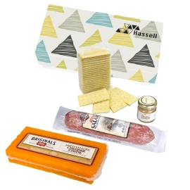 Product: Charcuterie Gourmet Meat & Cheese Sampler Set In Gift Box