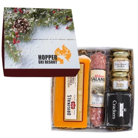 Product: Deluxe Charcuterie Gourmet Meat & Cheese Set Chairman Gift Box