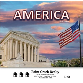 Product: 2026 America! Wall Calendar - Stapled