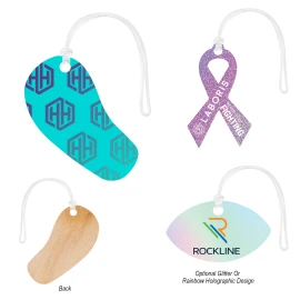 Product: Full Color Wood Bag Tag - 6"