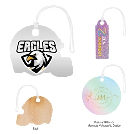 Product: Full Color Wood Bag Tag - 9"