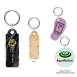 Product: Full Color Wood Key Tag - 3"