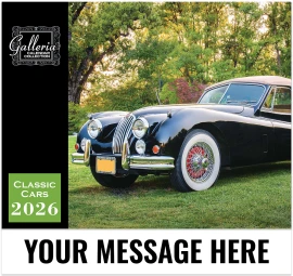 Product: Galleria Wall Calendar 2026 Classic Cars