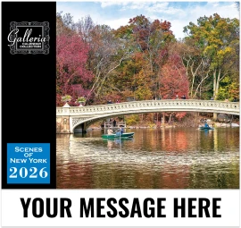 Product: Galleria Wall Calendar 2026 Scenes Of New York