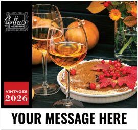 Product: Galleria Wall Calendar 2026 Vintage