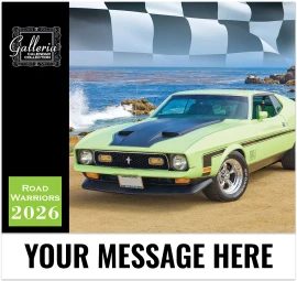 Product: Galleria Wall Calendar 2026 Road Warrior