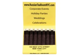 Product: 30 Stick Matchbook (Small Quantity)