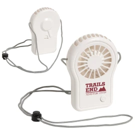 Product: Cool Breeze Portable Fan with Adjustable Lanyard