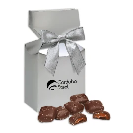 Product: Silver Premium Delights Gift Box w/Chocolate Sea Salt Caramels
