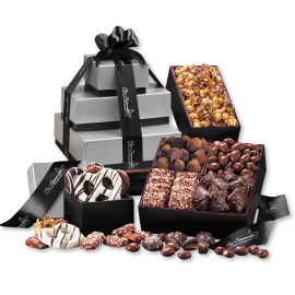 Product: Silver & Black Tower of Sweets