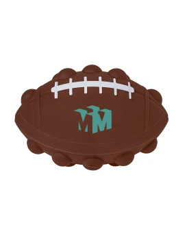 Product: Football Shape Push Pop Fidget Sensory Toy