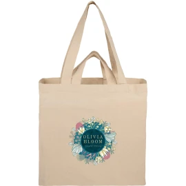 Product: Organic 6oz Cotton Dual Carry Tote