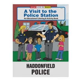 Product: A Visit to the Police Station Coloring & Activity Book