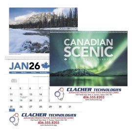 Product: Canadian Scenic Pocket Calendar