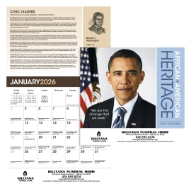 Product: African-American Heritage Barack Obama Calendar
