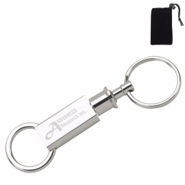 Product: Silver Twist-Lock Key Separator
